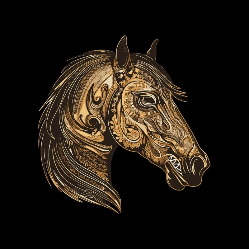 Portrait de cheval