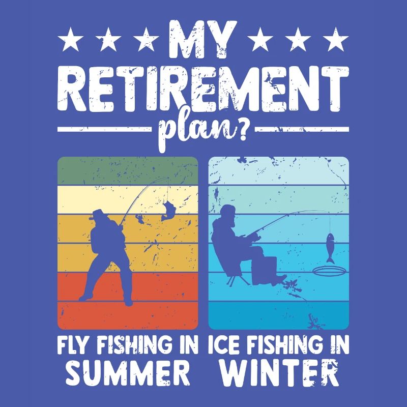 Pensionsplan Fliegenfischerei -Eisfischen