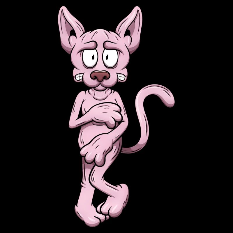 Chat Sphynx nu