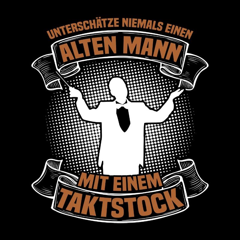 Einen alten Mann Dirigent Chorleiter Dirigenten