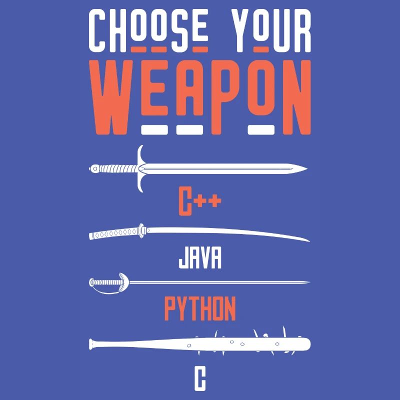 Programmer Developer - Choose Your Weapon