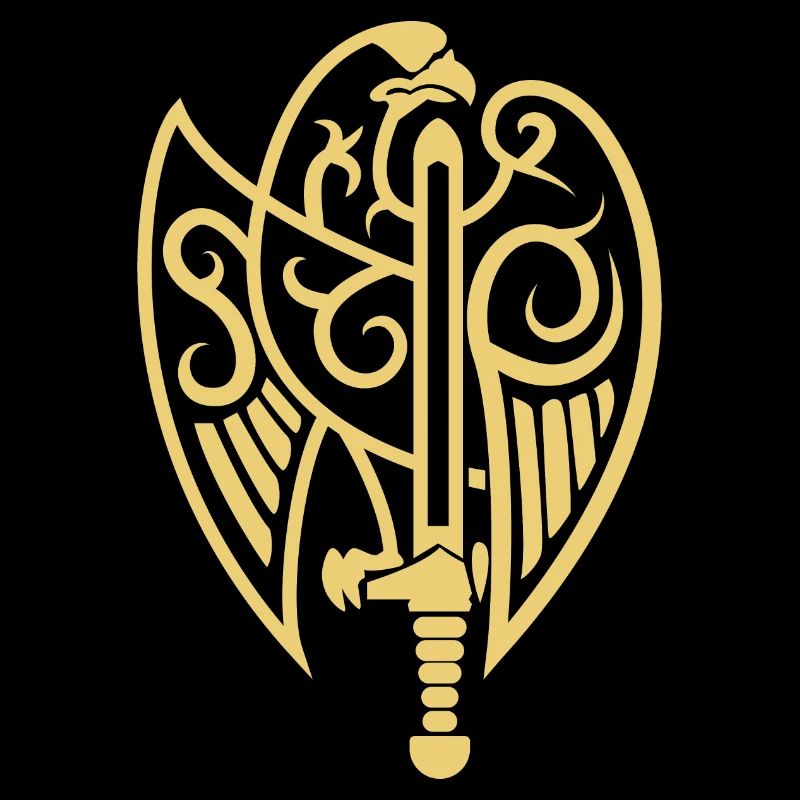 Aigle et épée Russie Russie cadeau de russie