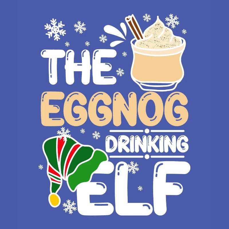The eggnog drinking elf