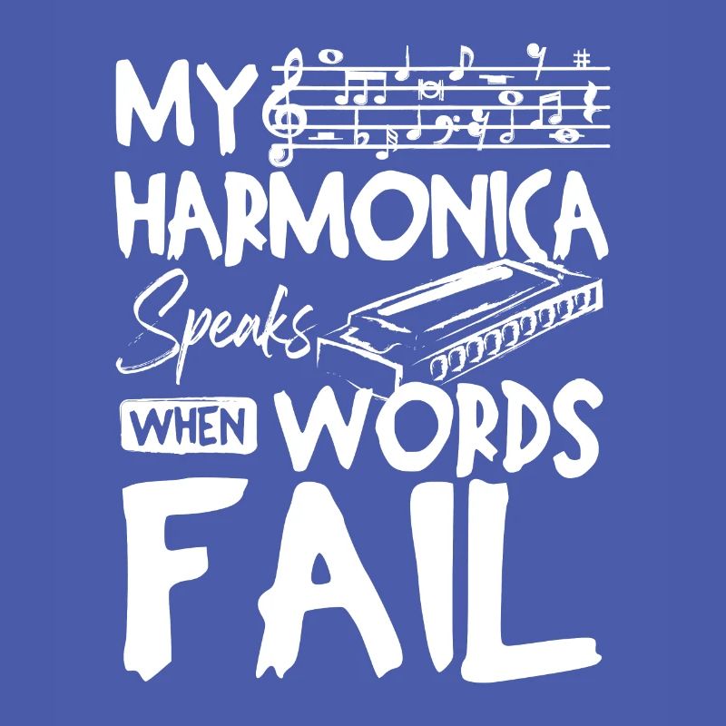 My harmonica speaks when words fail