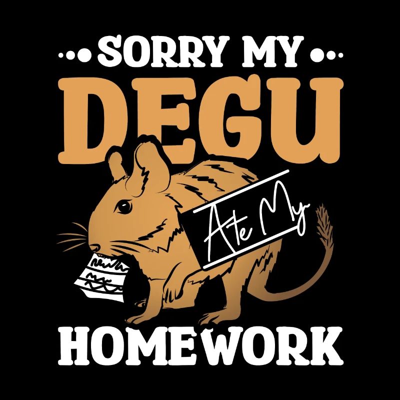 Désolé mon octodé a mangé mes devoirs
