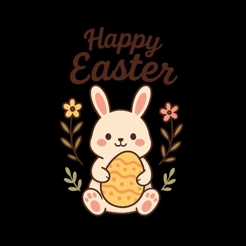 Bunny with an Easter Egg