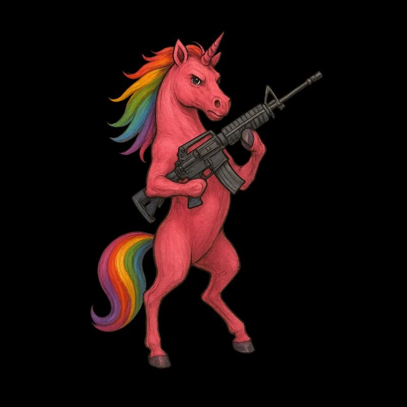 Bewaffnetes Einhorn