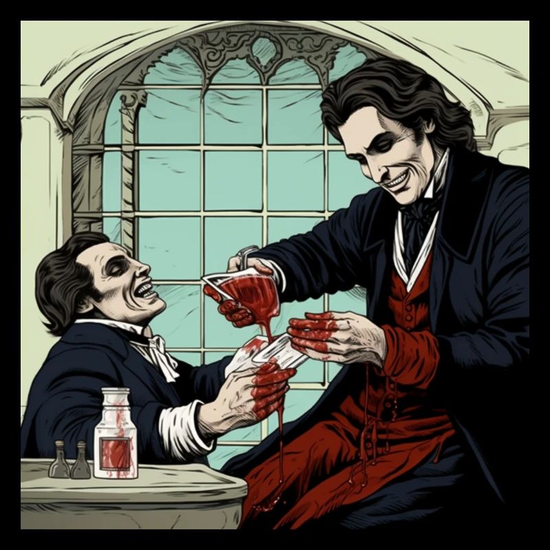 Comic style Vampire 2