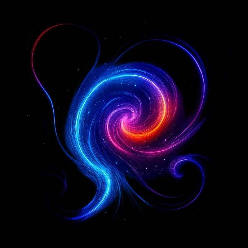 Cosmic Flow – eine Sammlung von lebendigen, galaktischen