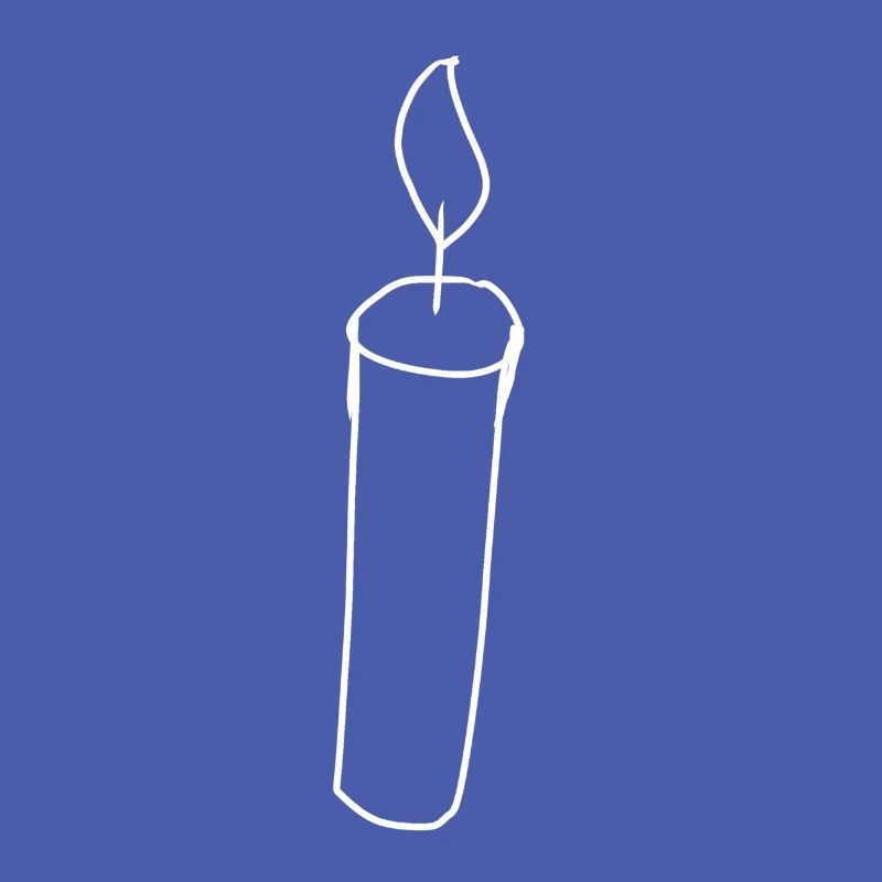 Candle Symbol Fire Light Shape