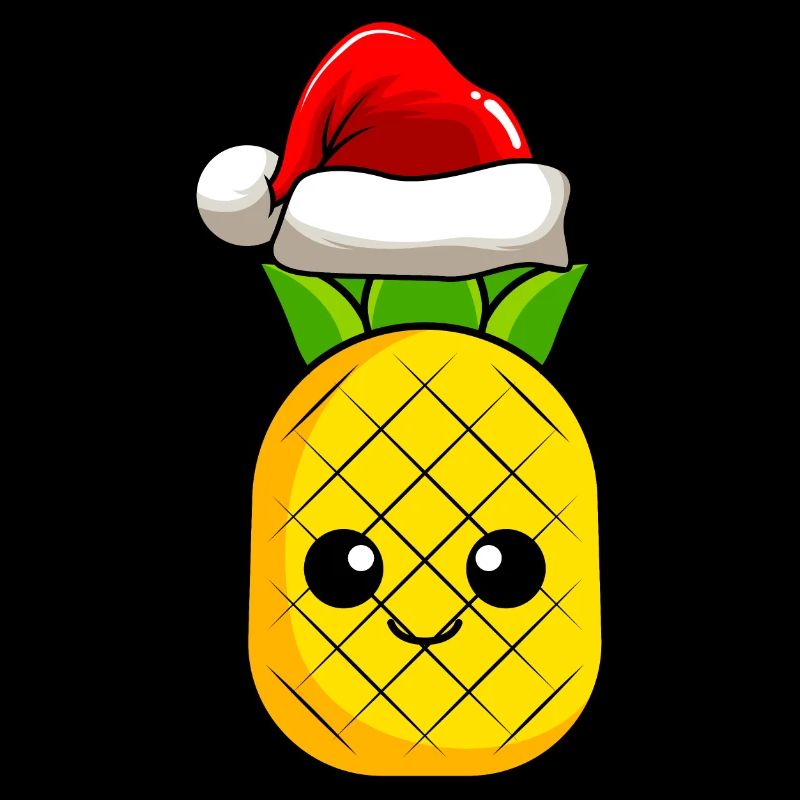 Pineapple Christmas Comic Noël
