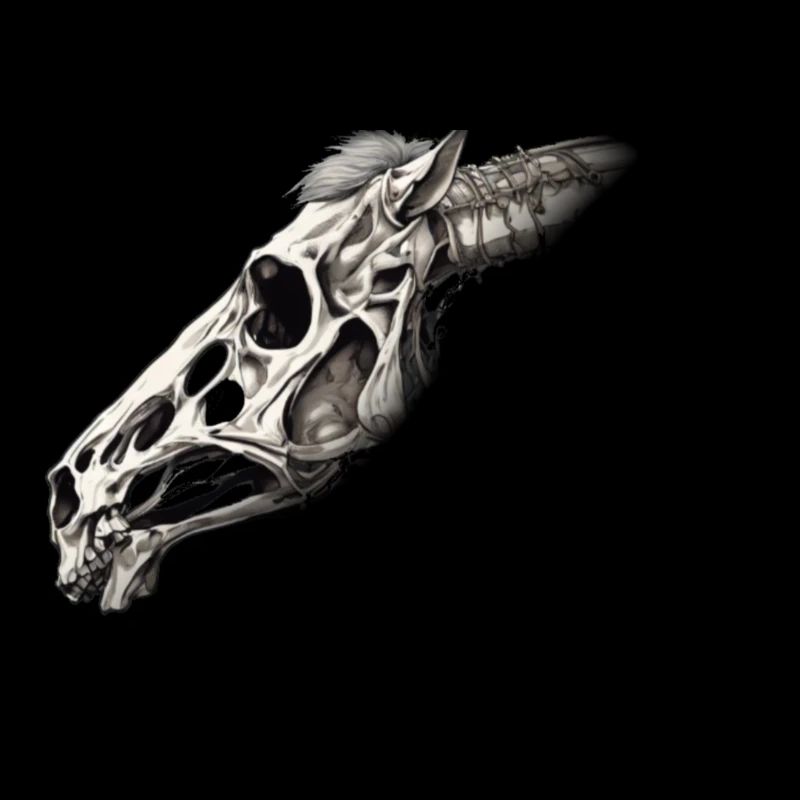 Pferd Skull