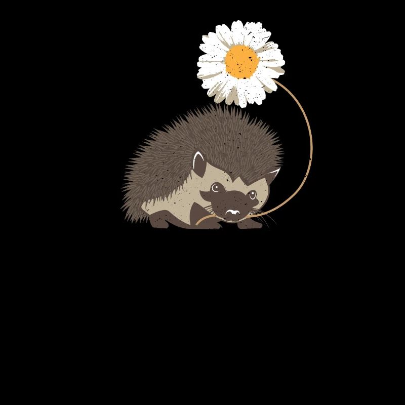 Hérisson mignon hérisson automne animaux cadeau dames