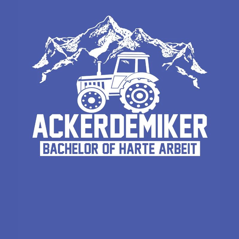 Ackerdemiker Traktor Mann Bauer Jungs Trecker