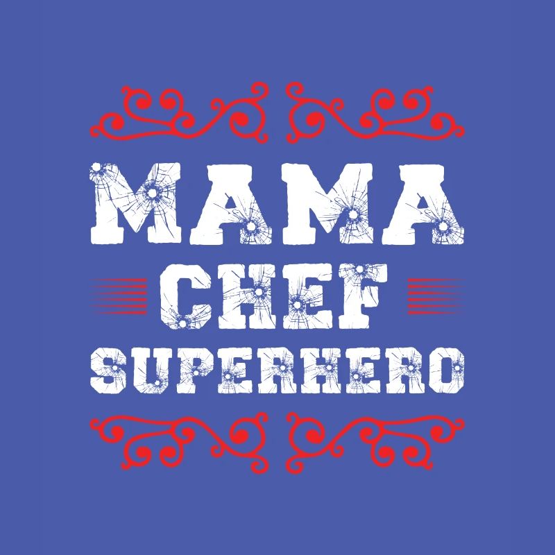 Mama Chef Superheld Mutter