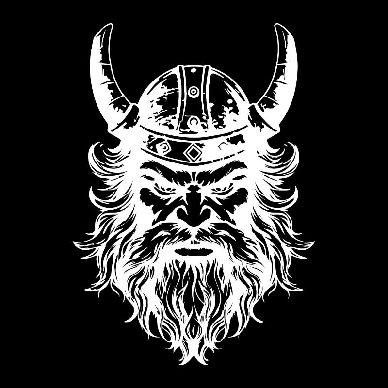 Wikinger Kopf Helm