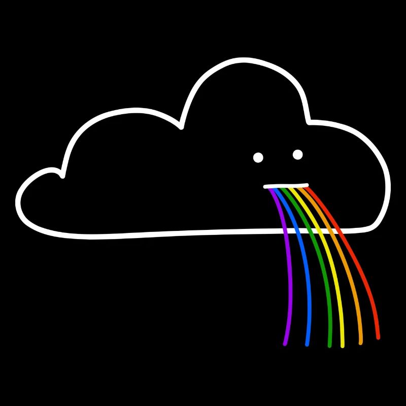 Cloud sweet funny colorful bright