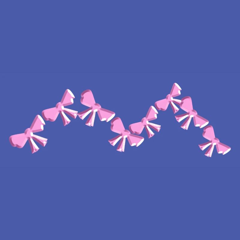 loop symbol fly angular pink