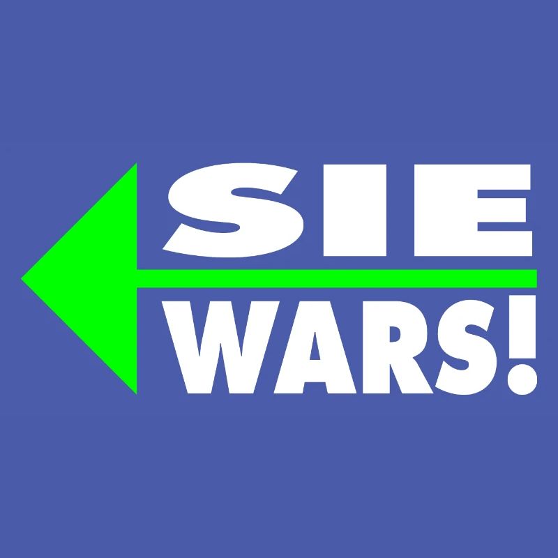 Sie wars! Partner- oder Partyshirt
