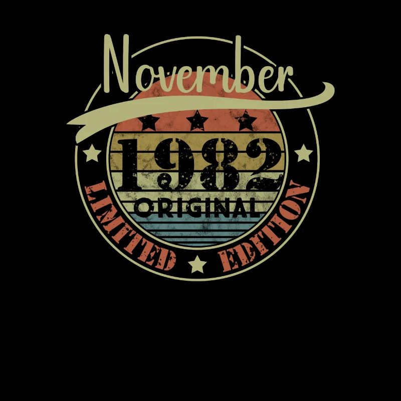 Novembre 1982 Original Limited Edition 40 ans