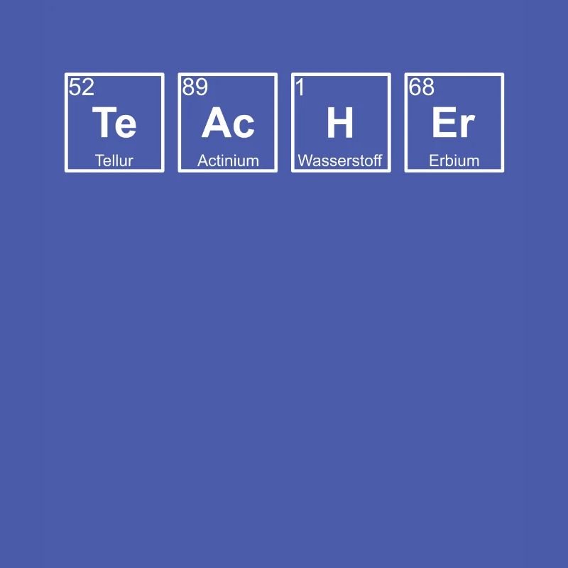 Teacher Physics Chemical Elements