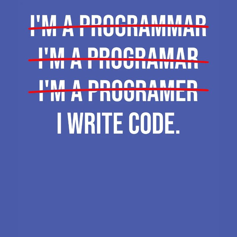 Ich bin Programmierer