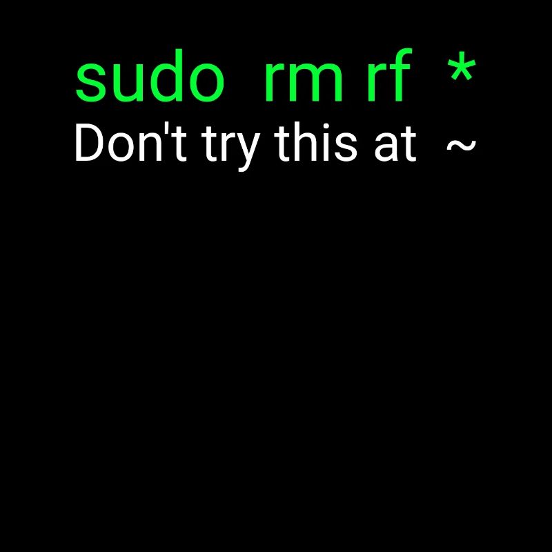 Linux sudo rm rf