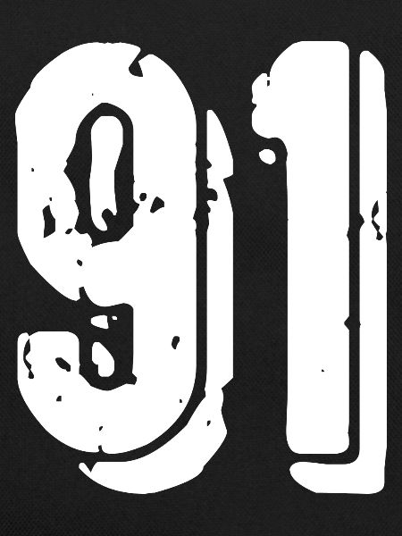 91 number jersey