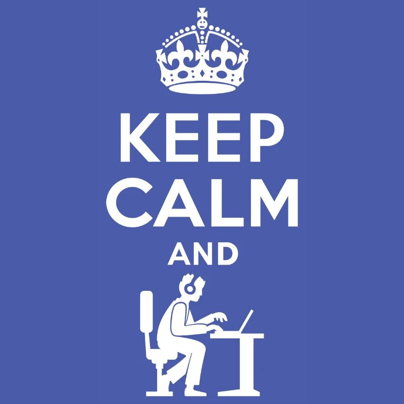 Keep Calm - Nerd - Programmieren - Gamen