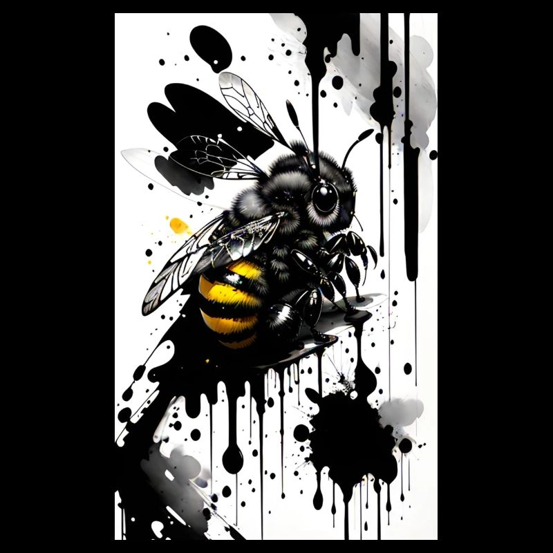 Abeille mignonne