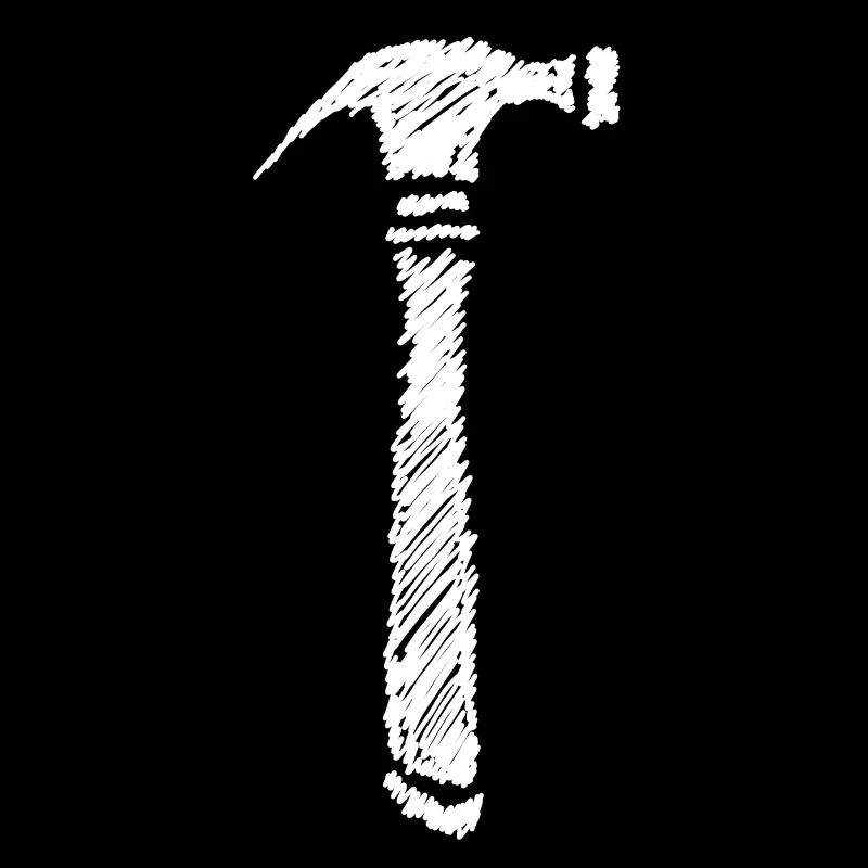 Hammer Scribbled Gift Idea