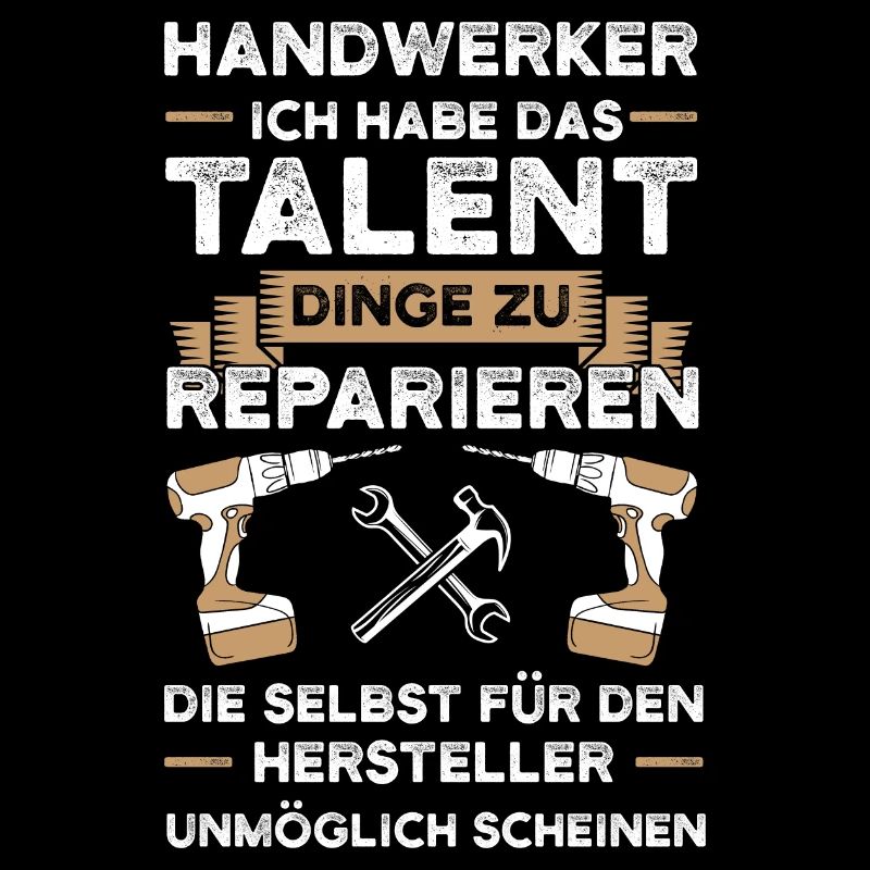 Handwerker Beruf Handwerk Geschenk