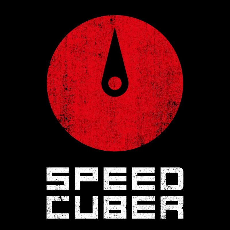 SPEEDCUBER clock. Cubing-Cube-Cuber-Speedcubing