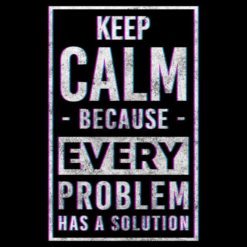 Problem? Not my problem Black humor doesn't matter