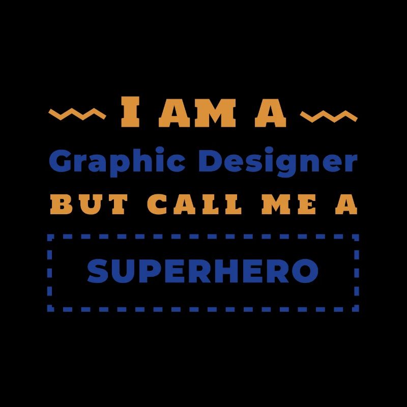 Ich bin ein Grafikdesigner