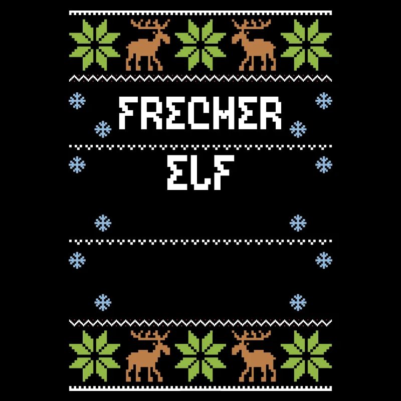 Elfe effronté - Noël moche