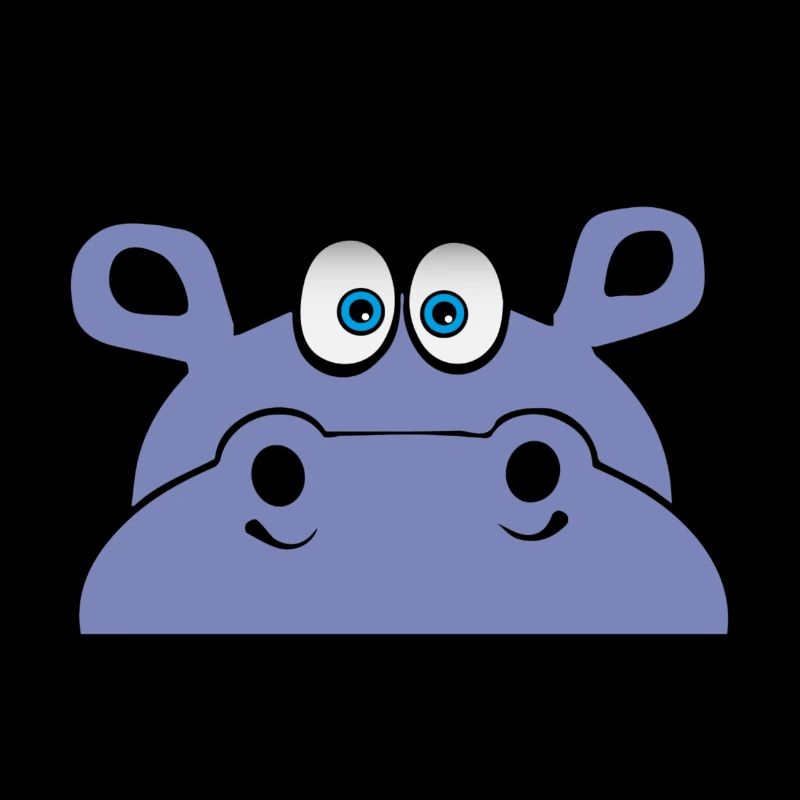 nilpferd hippo junge sohn geschenk tier