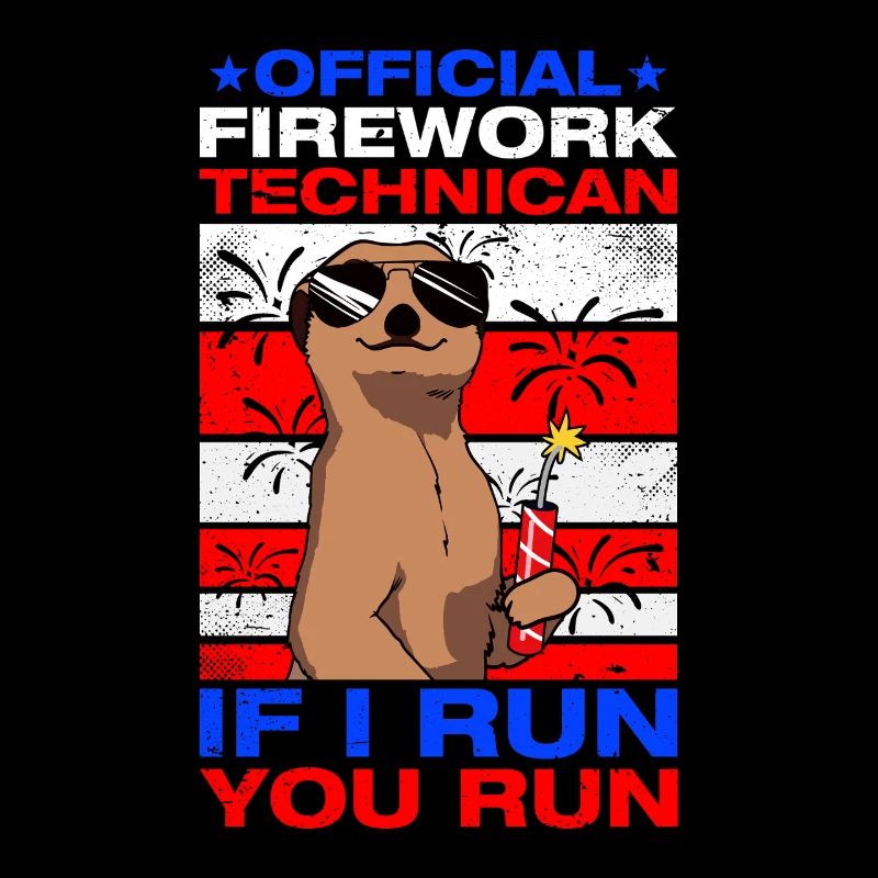 Pyrotechnician Firecrackers Official Firework Technician