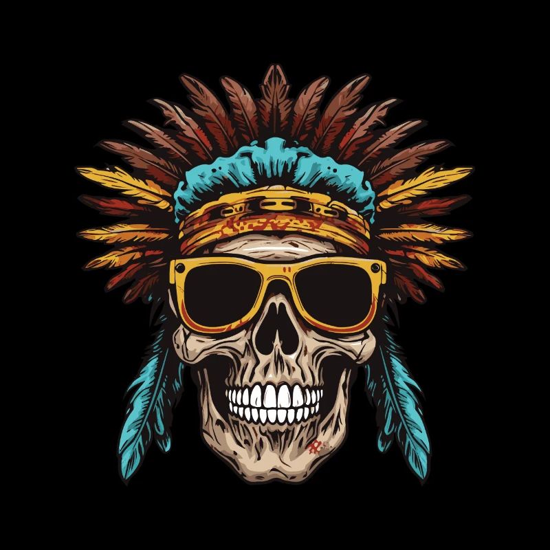 Apache Skull Indian