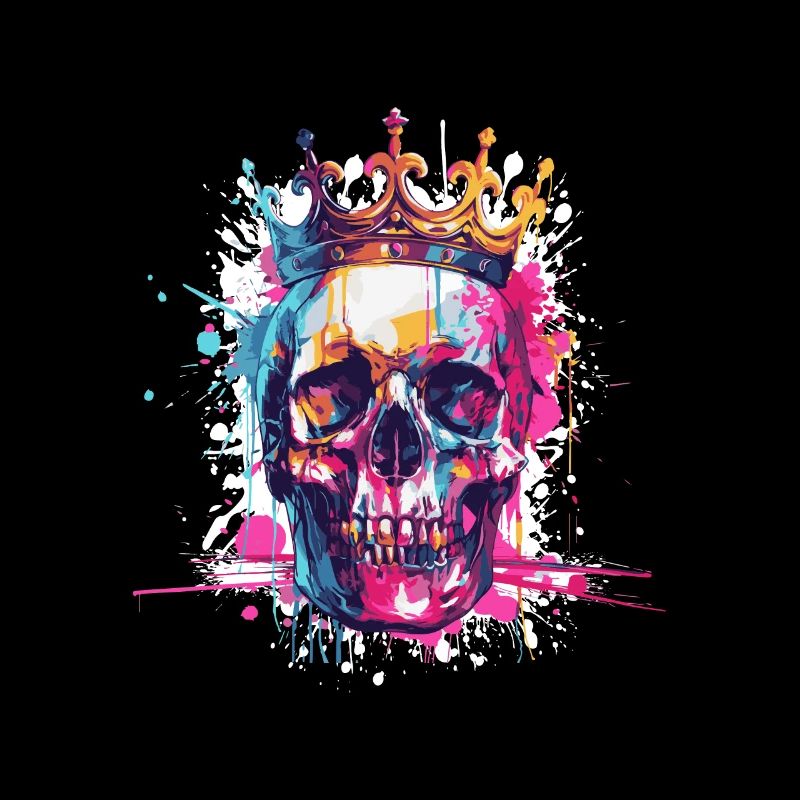 King Skull Crown Royal
