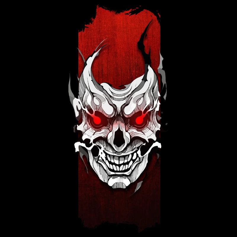 Ätherisches Gespenst: Spukender Schädel