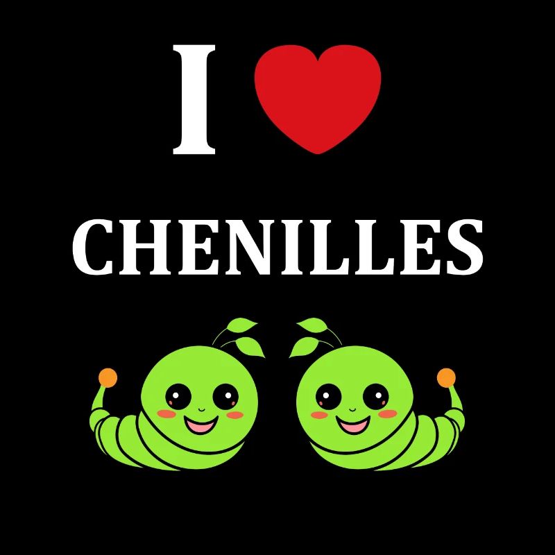 Chenilles insecte Amour petite chenille