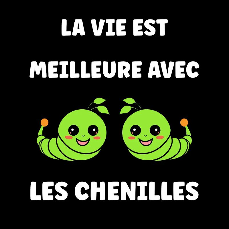 Chenilles insecte Amour petite chenille