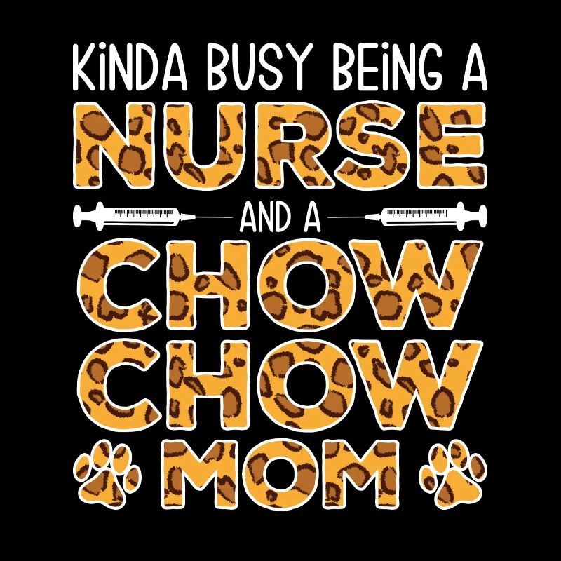Krankenschwester-Hundemutter - Chow-Chow