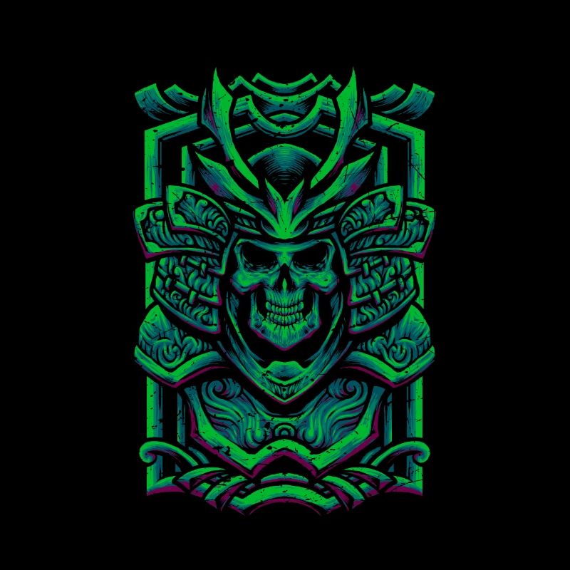 Skelett-Samurai