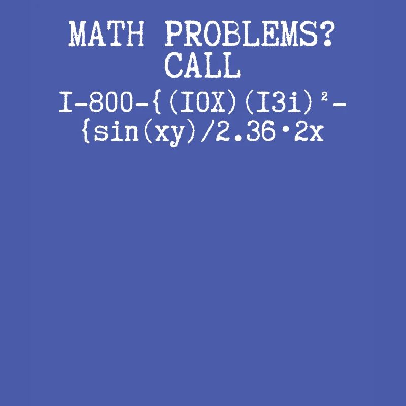 Math Problems Call Me