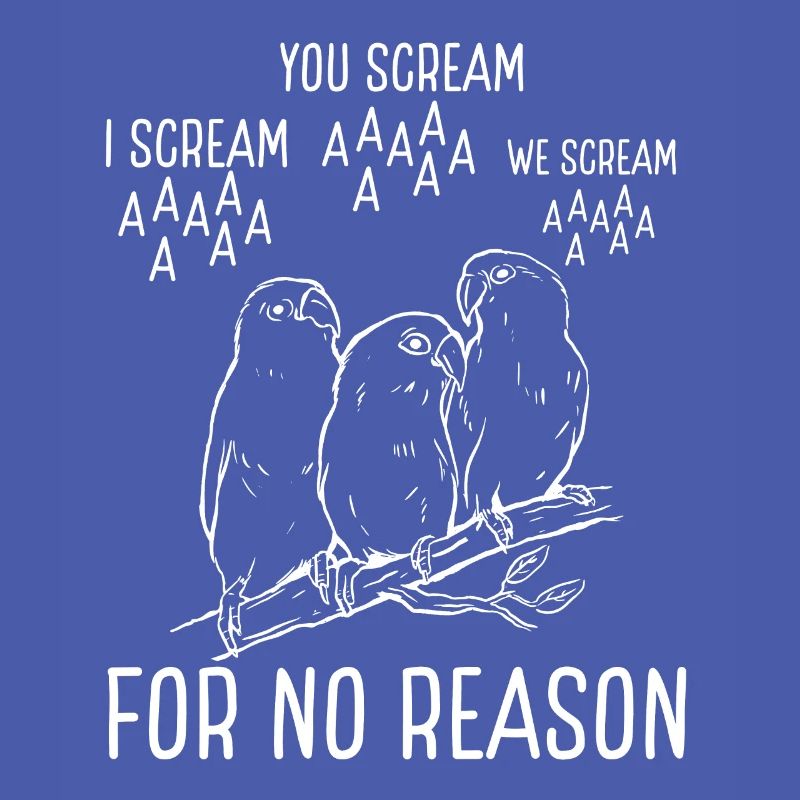 Papageienschrei Oder Kein Grund