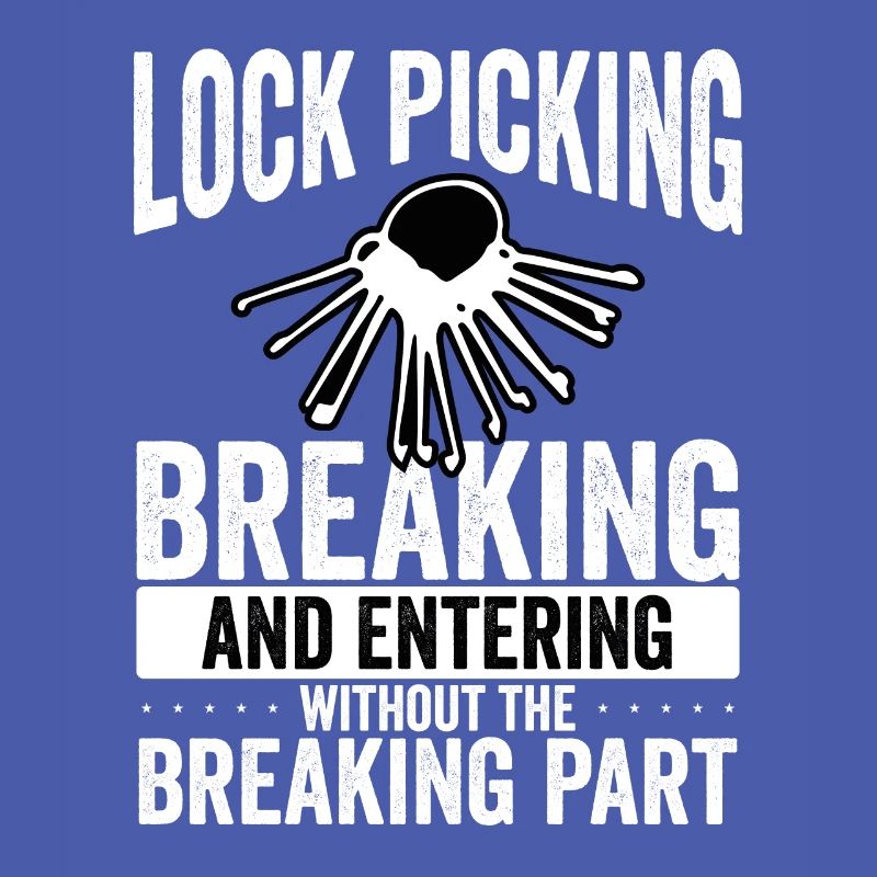 Lock, pick, break and enter