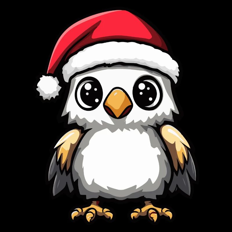 Aigle Noël mignon