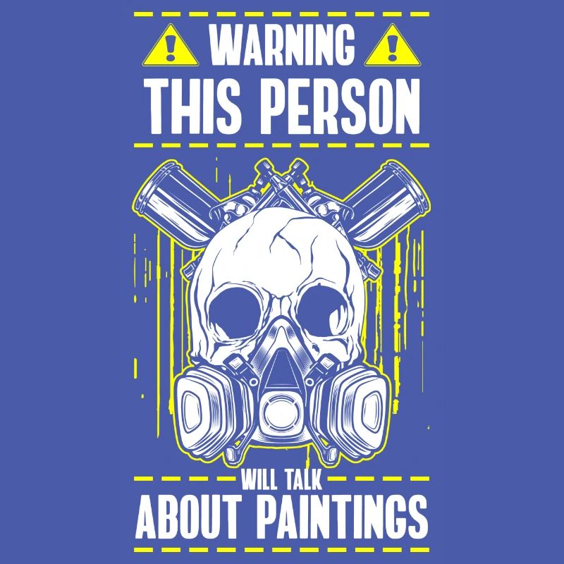Painter spray can varnisher work